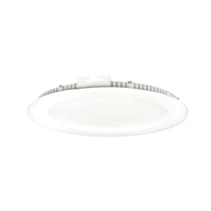 Spot LED rotund, incastrat, 220V, 24W, IP20, 6000K, lumina rece