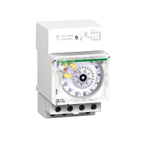 Temporizator orar, mecanic, 24h-7zile, 10A, 150h memorie