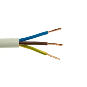 Cablu A05VV-F  3 x 6, alb