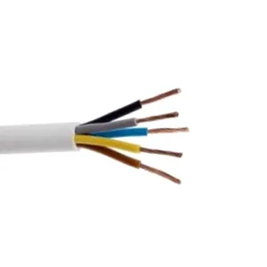 Cablu A05VV-F 5 G 6, alb
