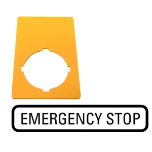 Eticheta pentrut oprire de urgenta