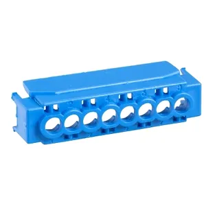 Capac Ip2 pentru Bloc Terminal cu 8 Orificii, Albastru