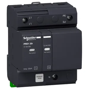 descarcator Modular Prd1 25R, 1 Pol + N, 350V, cu Transfer La Distanta