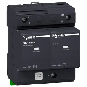 descarcator Modular Prd1 Master, 1 Pol + N, 350V, cu Transfer La Distanta