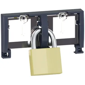 Dispozitiv Blocare cu Lacat Si Buton, cadru intreruptor, Pentru Blocare Masterpact Nw/Nw Dc/Nw Ul 489