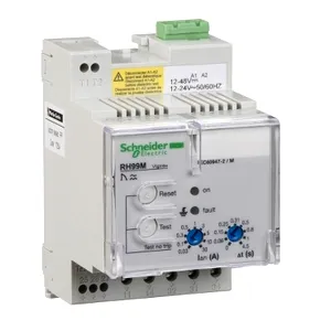Releu De Protectie Diferentiala Rh99M Cu Resetare Man.-0,03..30 A -0..4,5 S-24 V