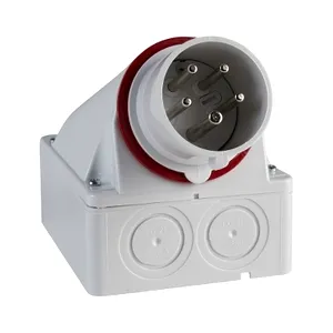 Fisa Industriala Pratika, 16 A, 3P + N + E, 380, 415 V Ac, Ip44