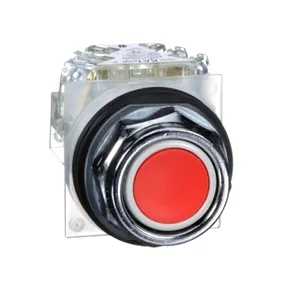 Buton Rosu  30 - Incastrat, Revenire Cu Arc - 1 Co