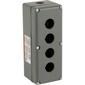 Cutie Goala Pentru Butoane - 9001K - Aluminiu - 4 Decupari  30