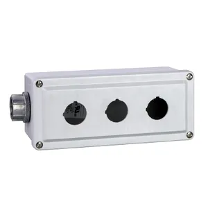 Cutie Goala Pentru Butoane - 9001K - Otel Inoxidabil - 3 Decupari  30