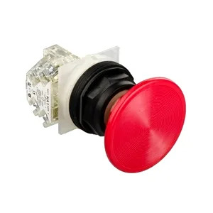 Buton  30 - Guler Plastic - Cap Ciuperca  57 Mm - Rosu - 1 D/I