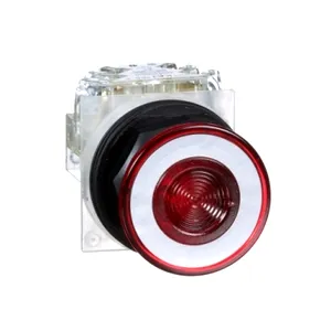 Buton  30 - Rama Plastic - Cap Tip Ciuperca  41 Mm - Rosu - 2 Poz. - 1 C/O