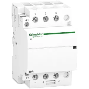 Contactor Ict, 3 Poli, 3 Nd, 40 A, 220, 240 V C.A.