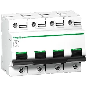 Acti9 C120N, Intreruptor, 4P, 125A, curba B