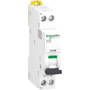 Acti9, iC40N Intreruptor automat 1P+N D 6A 6kA/10kA