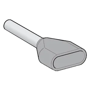 Pini Dubli Pentru Cablare - Mediu - 2.5 Mm - Gri