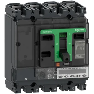 Intreruptor ComPacT NSX100R, 200 kA la 415 VAC, unitate de declansare MicroLogic 6.2 E-M 25A, 3 poli 3d