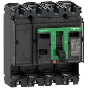 Intreruptor ComPacT NSX250F, 36 kA la 415 VAC 50/60 Hz, 250A, fara unitate de declansare, 4 poli