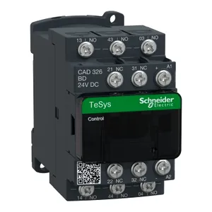Contactor Auxiliar Tesys D - 3 Nd + 2 Ni - <Lt/>= 690 V - Bobina Standard 24 Vcc