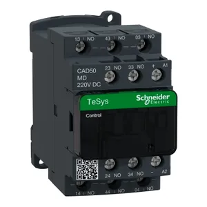 Contactor - Tesys K, D, S - Cad-50 - 5 No - Instantaneu - 10 A - 220 V C.C.