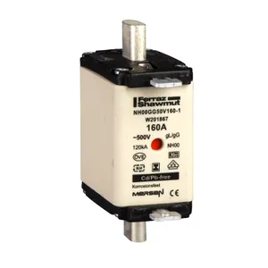 Patron Siguranta Din 1 Cu Lame - Gg 250 A - Fara Indicatie