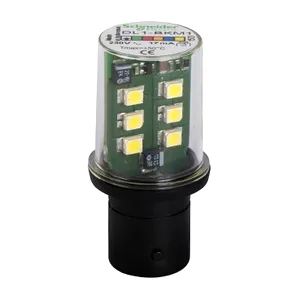 bec Led Protejat cu baza Ba15D, Intermitent, Alb, 230 V