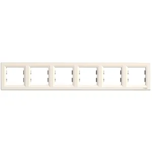 Asfora, Rama cu 6 posturi, crem