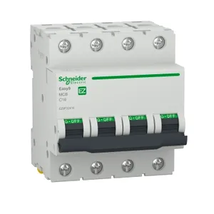 Easy9 Intreruptor automat 4P 4500 A C 16A