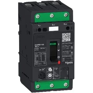 Motor circuit breaker, TeSys GV4, 3P, 50A, Icu 100kA, thermal magnetic, Everlink terminals