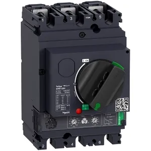 Motor circuit breaker, TeSys GV5, 3P, 150A, Icu 70kA, thermal magnetic