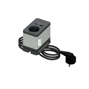 Unica system+, S, Prize USB A+C, antracit