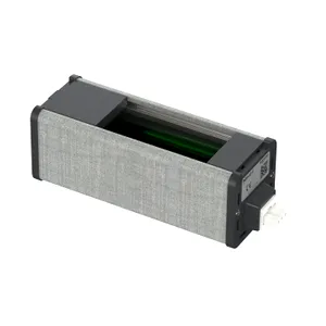 Unica system+, Unitate modulara pentru prize media 45x90, antracit/gri