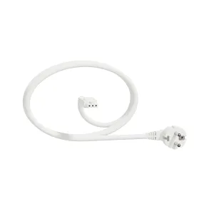 Unica system+, Cablu+conector rapid drept,3m-1,5mm2, alb