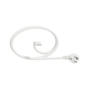 Unica system+, Cablu+conector rapid drept,6m-1,5mm2, alb