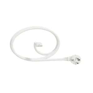 Unica system+, Cablu+conectorrapid drept,10m-1,5mm2, alb