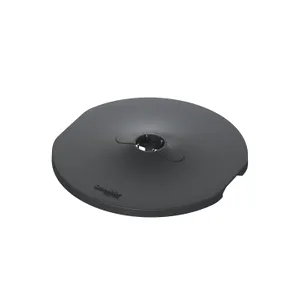 Unica system+, Baza rotunda pentru coloane, antracit