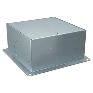 Unica system+, Doza de protectie metalica pentru doze pardoseala M 8 module