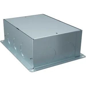 Unica system+, Doza de protectie metalica pentru doze pardoseala L 12/16 module