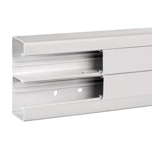 OptiLine 45, canal de instalare, 140x55 mm, PVC, alb polar, 2000 mm