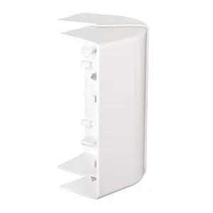 OptiLine 45, coltar exterior, 165 x 55 mm, PC/ABS, alb polar