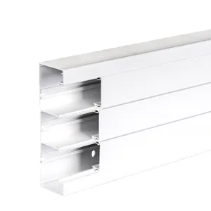 OptiLine 45, canal de instalare, 185x55 mm, PVC, alb polar, 2000 mm