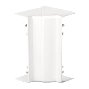 OptiLine 45, coltar interior, 185 x 55 mm, PC/ABS, alb polar