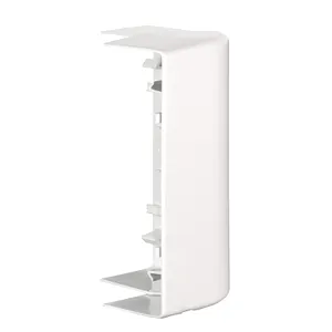 OptiLine 45, coltar exterior, 185 x 55 mm, PC/ABS, alb polar