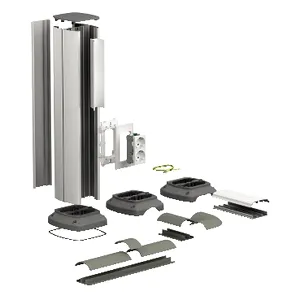 Optiline 70, Stalp Servicii, 2 Fete, Natural