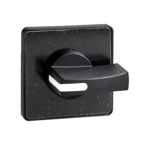 Cap De Actionare 45 X 45 Mm - Negru - Maner Negru - Necompletat Pt. Gravare