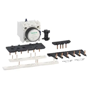 Kit for star delta starter assembling, for 3 x contactors LC1D09-D38 star identical, with timer block