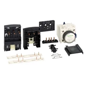 Kit for assembling star delta starters, for 3 x contactors LC1D09-D18 with circuit breaker GV2, compact mounting