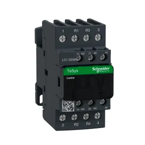 Contactor, TeSys Deca, 4P(2NO+2NC), AC-1, <= 440V, 40A, 115V AC 50/60Hz coil, screw terminal