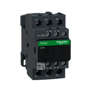 Contactor, TeSys Deca, 3P(3 NO), AC-3/AC-3e, 0 to 440V, 38A, 220VAC 50/60Hz coil