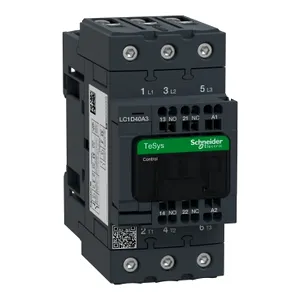 Contactor, TeSys Deca, 3P(3 NO), AC-3/AC-3e, 0 to 440V, 40A, 230VAC 50/60Hz coil, spring